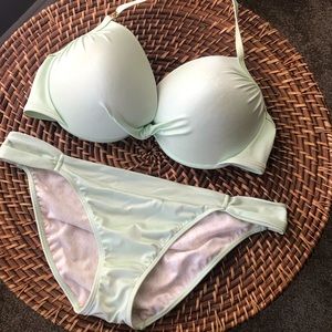 Victoria’s Secret Very Sexy Maldives Twist Front Demi Halter Bikini